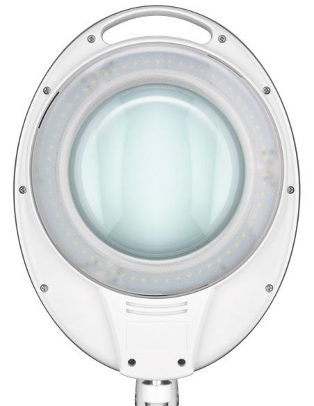 
60361 GOOBAY - Lámpara de aumento LED con abrazadera  8W 
650lm, lente de cristal de 127 mm, aumento de 1,75x, 3 dioptrías