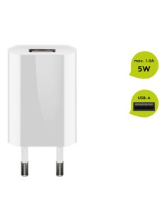 
44950 GOOBAY - Cargador USB  1 puert. 5W 1A blanco Goobay