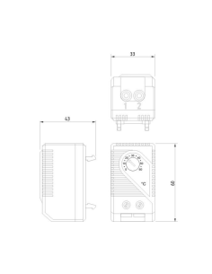 
3040004 MONOLYTH - TERMOSTATO ANALÓGICO 0+60ºC 2