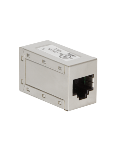 
Mini Adaptador Cat 6A Metalico RJ45 Hembra-Hembra 3P, ETL, UL Certificado 2