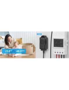 
THS01 SONOFF - Sensor de Temperatura y humedad ( RJ11)  2