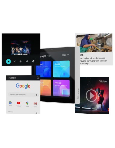 SONOFF NSPANEL PRO Wifi  Interruptor Mural Control HMI inteligente