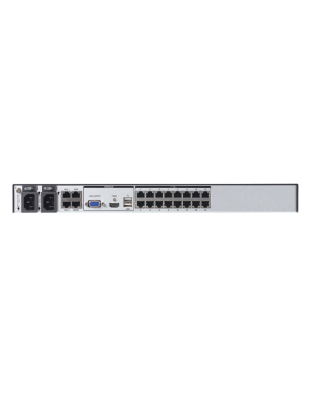 
KN2116VB ATEN - 1- Local/2-Acceso remoto 16-Port Multi-Interface Cat 5 KVM con acceso por IP Switch Nuevo