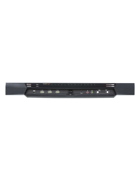 
KN2116VB ATEN - 1- Local/2-Acceso remoto 16-Port Multi-Interface Cat 5 KVM con acceso por IP Switch Nuevo