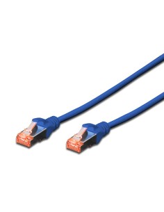 Latiguillo CAT 6, S/FTP,  0.25 m, Azul, LSZH
 Patch cable PrimeLine, Cat.6, S/FTP, blue, 0.25 m
Part No.: CQ2016S
EAN: 40527