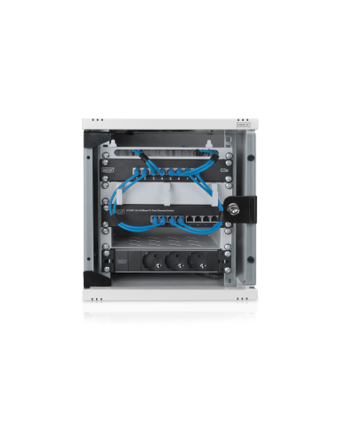 
DN-10-05U-1 DIGITUS - Armario Mural 10", 6U, 330x312x300 mm, color Gris Ral 7035