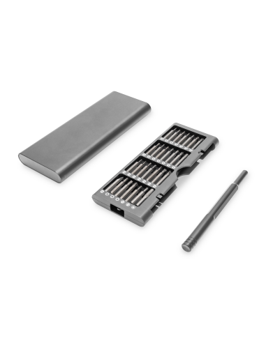 
DA-70360 DIGITUS - Juego de destornilladores para mecánica de precisión, 57 piezas