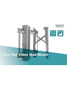 
 DIGITUS Soporte de monitor desplegable para panel de vídeo, 45-70"
Número de artículo: DA-90446
EAN: 4016032481935

Sopo 2