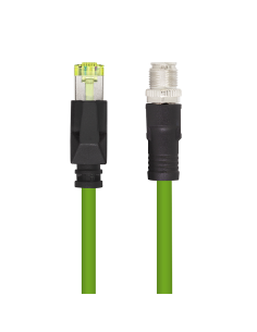 
QM075S LOGILINK - Cable de conexión industrial M12 CAT6A, PUR, M12 con codificación X a RJ45. Es ideal para mayores tensiones
