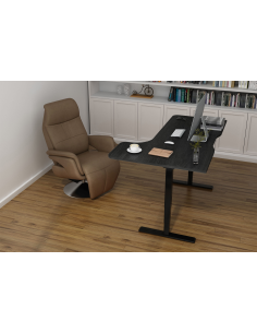 
DA-90434 DIGITUS - Bastidor de mesa eléctrico de altura regulable Motor doble, 3 niveles, negro 2