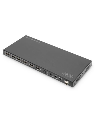 
DS-55509 DIGITUS - 4x2 HDMI Matrix Switch, 4K/60Hz Scaler, EDID, ARC, HDCP 2.2, 18 Gbps