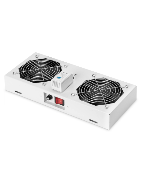 
 DIGITUS Unidad de ventilación de techo para carcasa de pared de 483 mm (19")
Número de artículo: DN-19 FAN-2-WM-T
EAN: 401