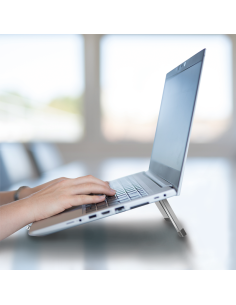 
Logilink AA0166 - Soporte Plegable para Ordenador portátil o Tablet de 10 a 16", Capacidad de Carga máxima de 20 kg, Material