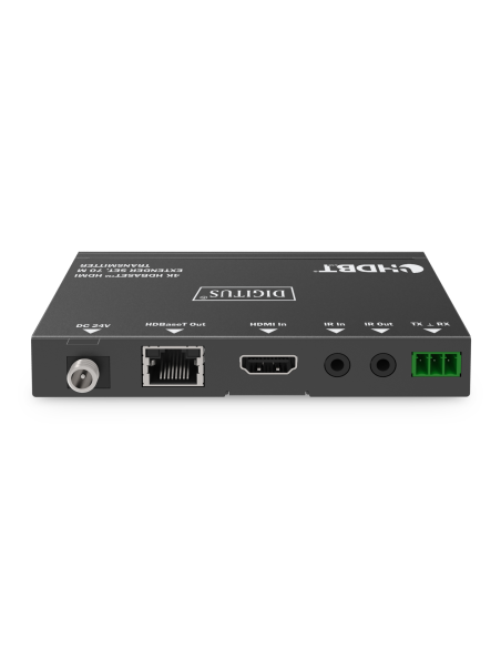 
DS-55520 DIGITUS - Kit extensor HDMI 4K HDBaseT, 70 m, PoC, RS232, IR, negro  Digitus