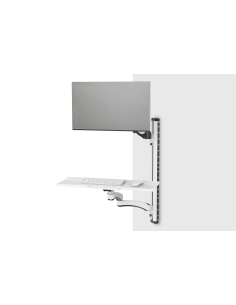 
DA-90451 DIGITUS - Soporte de pared para 1 Monitor hasta 32 pulgadas, Con Bandeja Teclado