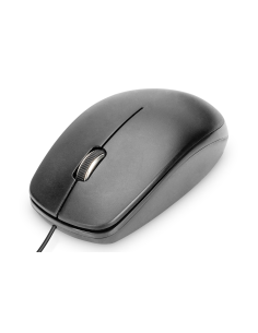 
DA-20160 DIGITUS - Ratón óptico USB con cable 3D, 1000 Dpi, negro