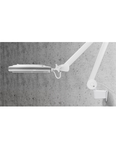 
55771 GOOBAY - Soporte de pared para lámpara de aumento, blanco
adecuado para montaje fijo en la pared. Lampara NO INCUIDA 2