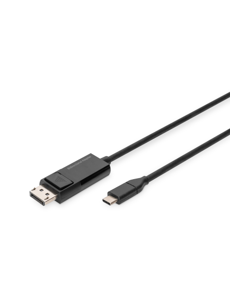 
AK-300334-020-S Bidireccional USB Type C a DISPLAYPORT Resolución máx. 8K con 30 Hz, longitud: 2 m, negro