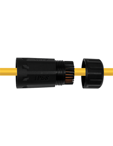 
NP0087 LOGILINK - Extensor IDC para exteriores para cable Cat.6A, Cat.7,Cat.7A, Cat.8,  IP68 Logilink