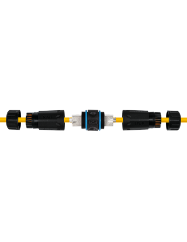 
NP0087 LOGILINK - Extensor IDC para exteriores para cable Cat.6A, Cat.7,Cat.7A, Cat.8,  IP68 Logilink