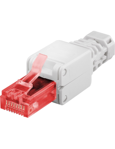 
44738 Conector RJ45 Cat 6 UTP Sin Herramienta Blanco Goobay  **Ultimas Unidades****