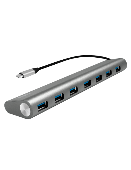
UA0310 : LOGILINK USB-C 3.1, concentrador de 7 puertos, con carcasa de aluminio