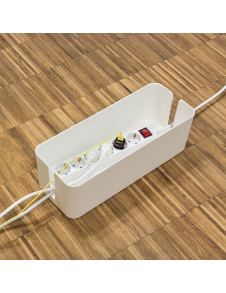 
KAB0078 LOGILINK - Caja de Gestion de Cables o Regletas  Kit de 3  Blanca Logilink
