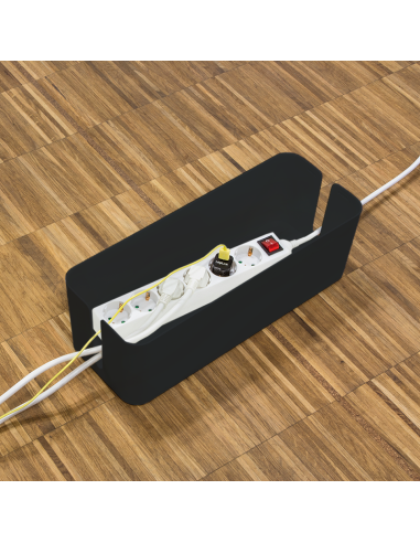 
KAB0077 LOGILINK - Caja de Gestion de Cables o Regletas  Kit de 3  Negra Logilink