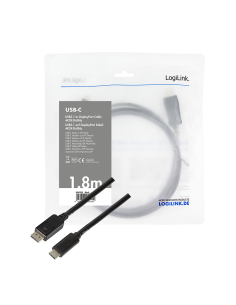 AK-300333-020-S DIGITUS - Cable Adpaptador de 2 m, USB Type-C Gen 2 a DP
