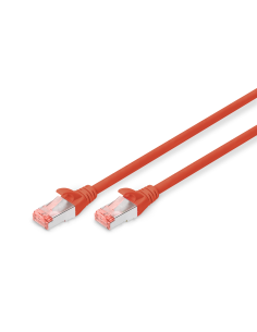 
DK-1644-010/R Latiguillo CAT 6, S/FTP,  1.00 m, Rojo, LSZH Digitus
 DIGITUS Cable de conexión CAT 6 S/FTP
Número de artícul