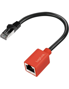 
NP0079N Adaptador de protección de dispositivo CAT.6A Class EA para conectores RJ45 (adaptador de desconexión de distancia), 