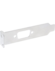 
Bracket Puerto Serie DB9 Low profile - Bajo perfil sin conector 1 unidad