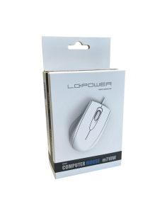 
M710W Ratón Optico 800dpi Blanco USB LC-Power