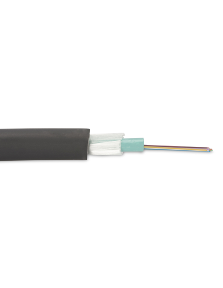 
DK-39041-U DIGITUS - FO AI-DQ(ZN)BH 4E9/125æ, SM, OS2, 4 fibras Interior/Exterior, Unitube, LSZH, Dca, negro, longitud 1m.