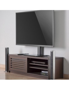 
SUPSTV020 SUPERIOR - Soporte 1 TV 37-70  40Kg S. Base, Acero Negro 35º giro 3 alturas  Superior