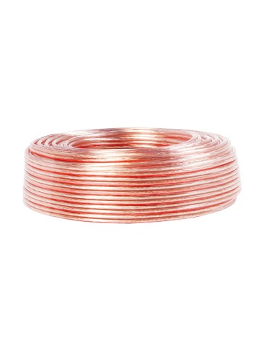
CA1086 LOGILINK - Bobina de cable Transparente 2x2,5 mm de 100 m Rollo retráctil