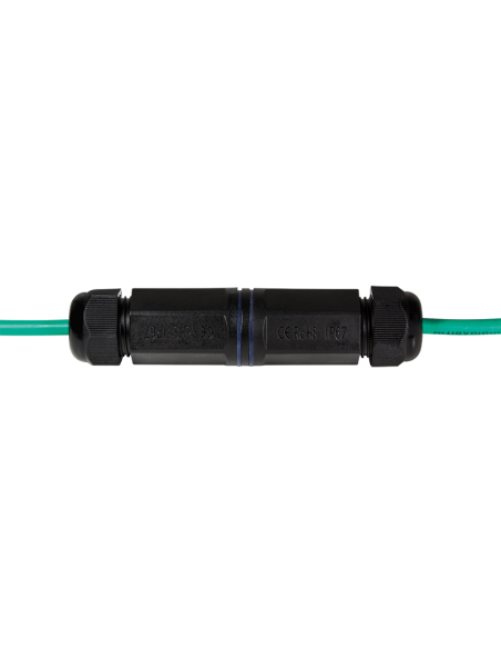 
Empalmador RJ45 Cat 6  STP IP67,  H-H Waterproof Logilink