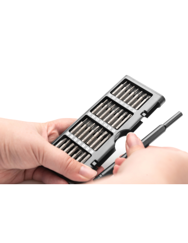 
DA-70360 DIGITUS - Juego de destornilladores para mecánica de precisión, 57 piezas