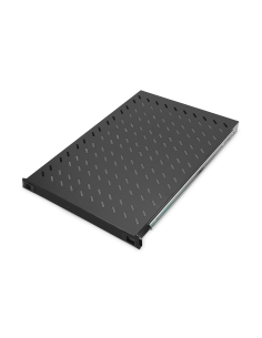  Estante extraíble de 1UA para armarios con una profundidad de 1000 mm 44x483x720 mm, hasta 65 kg, negro (RAL 9005)

    Exte