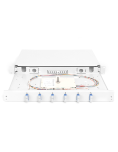  DIGITUS Caja de empalme de fibra óptica, equipado, SC, OS2
Número de artículo: DN-96320/9
EAN: 4016032278337

FO splice bo
