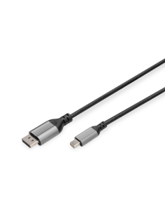 
DB-340106-020-S DIGITUS - Cable adaptador DisplayPort 8K, mini-DP a DP