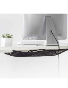 
KAB0111 LOGILINK - Logilink Malla Poliester 69x34Cm negra, para organizar cables bajo el escritorio, LOGINLIK