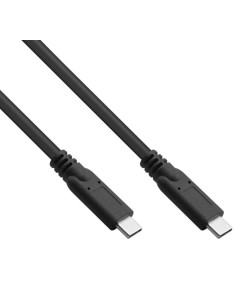 
35705A INLINE - Cable de  5m USB Activo 3.2 Gen2 10Gbps PD60W USB-C Macho a USB-C Macho Negro Video Datos y Carga