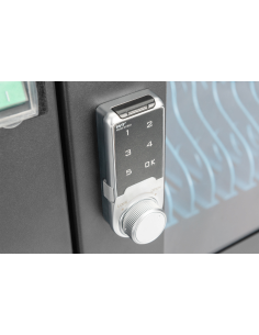 
DN-45007 DIGITUS - Armario de carga móvil, 14", USB-C, cerradura electrónica PIN 16 estaciones de carga, ventiladores, 384 x  2