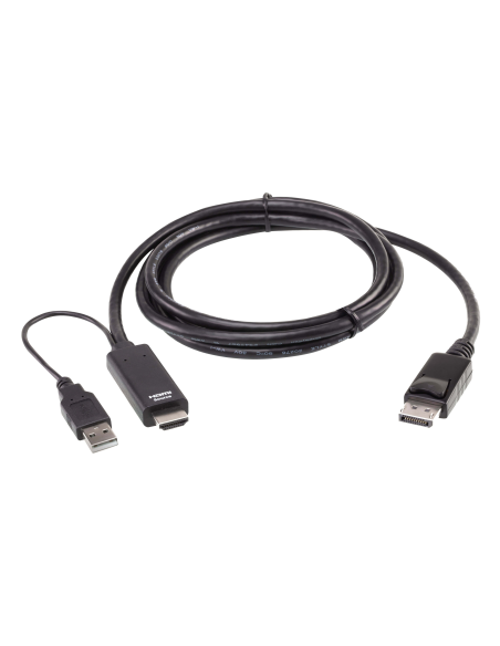 
2L-7D02HDP ATEN - Cable HDMI a DisplayPort True 4K de 1,8 m