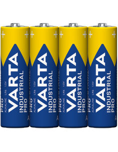 
Pila Alcalina   LR06 AA 1,5V    4 x Retractil Varta Industrial
