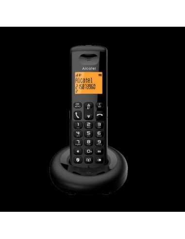 
ATL1426687 ALCATEL - Alcatel E160  EWE Negro Teléfono clásico con pantalla de 2 líneas