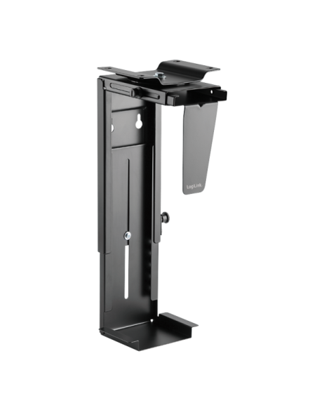 
EO0005 : Soporte de PC bajo mesa/ pared, Ajustable, Giratorio, Deslizable