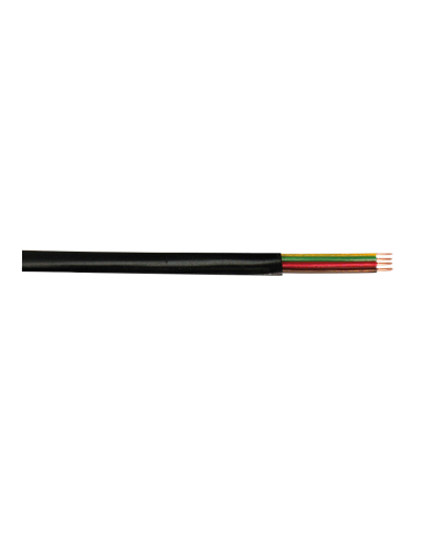 
CM04 LOGILINK - Bobina telefonica Plano Negro 100 metros 4 hilos