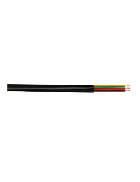 
CM04 LOGILINK - Bobina telefonica Plano Negro 100 metros 4 hilos
